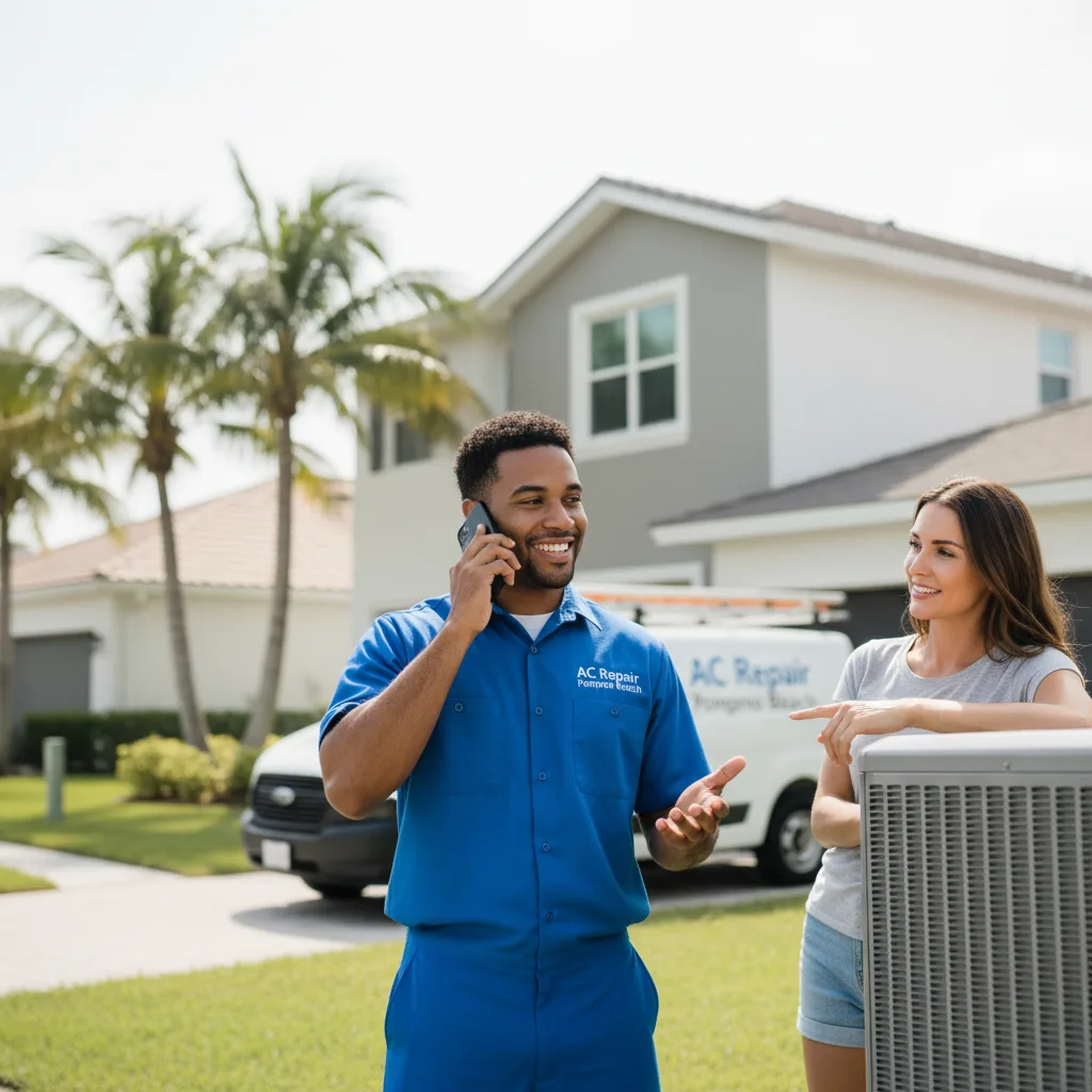 AC Repair Pompano Beach customer support in Windsor Mill